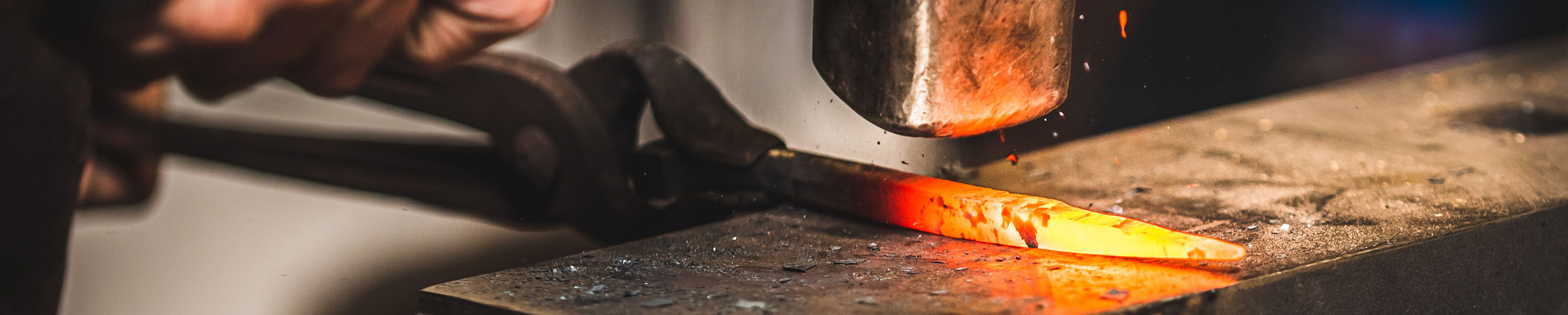 Restoration blacksmith, Wilfried Roosen, Belgien